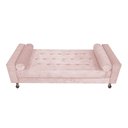 Ver imagem 3 de Recamier Baú Félix Solteiro 160 cm Suede - Doce Sonho Móveis ML/R1/FELIX/160/B/S Rosê