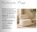 Ver imagem 6 de Poltrona Estofada Moderna Bege Estrutura Resistente Conforto Premium Decoração Clean