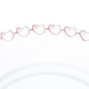 Ver imagem 4 de Queijeira Lyor Coração de Cristal Borda Rosa 19,5 x 13cm