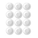 Ver imagem 1 de Jogo De Pratos Sobremesa Vidro 12 Pçs Duralex Opaline Pétala