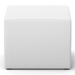 Poltrona de Amamentação e Descanso com Balanço e Puff Lucy P04 Sintético Branco - Mpozenato - 9