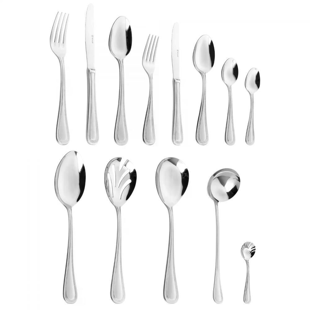 Faqueiro 101pçs Aco Inox com Caixa Litografada Perola Wolff