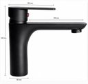 Ver imagem 3 de Monocomando Lavatorio Mesa Bica Baixa (5 a 40MCA) JBM20-S-Bl Iron Black - Levo