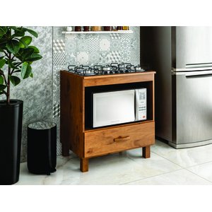 Balcão Multiuso para Cozinha Rustico