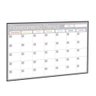 Quadro Planner 90x60 Cm Mensal Gray Moldura Madeira Preto - 2