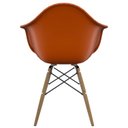 Ver imagem 2 de Cadeira para Sala de Jantar Arm Dsw Laranja/Tangerina