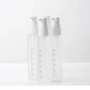 Ver imagem 4 de Dispenser Garrafa 4 Em 1 Loção Portátil Sabonete Liquido Shampoo Gel Cremes Viagens 4 Frascos de