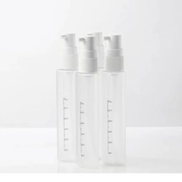 Dispenser Garrafa 4 Em 1 Loção Portátil Sabonete Liquido Shampoo Gel Cremes Viagens 4 Frascos de - 4