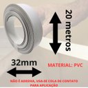Ver imagem 3 de Fita de Borda Pvc para Formica Cinza Cristal Platina 32mm X 20m Acabamento Moveis