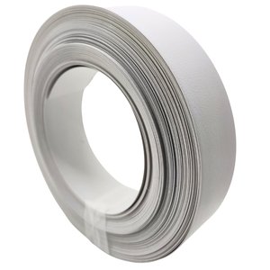Fita de Borda Pvc para Formica Cinza Cristal Platina 32mm X 20m Acabamento Moveis