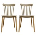 Ver imagem 1 de Conjunto com 2 Cadeiras para Sala de Jantar Windsor Pp