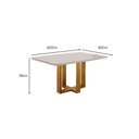 Ver imagem 4 de Mesa com 4 Cadeiras Madeira Maciça Prada Linho Móveis Mix Mel-Areia