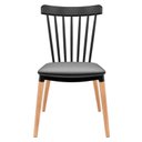 Ver imagem 5 de Conjunto com 4 Cadeiras para Sala de Jantar Windsor Pp