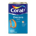 Ver imagem 1 de Tinta Acrílica Decora Seda Acetinado Branco 18 Litros Coral Decora Acrílico Premium Seda