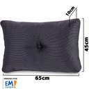 Ver imagem 3 de Kit 2 Peças Almofada Com Enchimento Flocos de Espuma 45x65cm Bf Colchoes