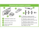 Ver imagem 2 de Sistema Deslizante Sd 503 (50 Kg) para 01 Porta Fgvtn