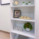 Ver imagem 5 de Estante para Livros Grande 164 Cm Àpila 100% Mdf com 5 Nichos Rimo - Branco