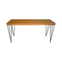 Ver imagem 2 de Aparador Gothan Pés Preto em Madeira Maciça 1,80