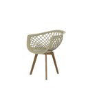 Ver imagem 3 de Conjunto com 4 Cadeiras para Sala de Jantar Web Wood