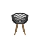 Ver imagem 2 de Conjunto com 4 Cadeiras para Sala de Jantar Web Wood