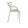 Cadeira Allegra Ana Maria Masters Jantar Cozinha Jardim Empilhável Nude - 2