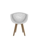Ver imagem 2 de Conjunto com 4 Cadeiras para Sala de Jantar Web Wood