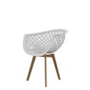 Ver imagem 1 de Conjunto com 4 Cadeiras para Sala de Jantar Web Wood
