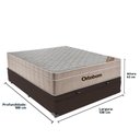 Ver imagem 6 de Cama Box Baú Casal Colchão Ortobom Airtech Springpocket