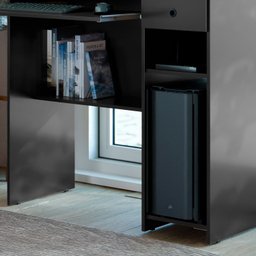 Mesa de Computador Viena Preto - 3
