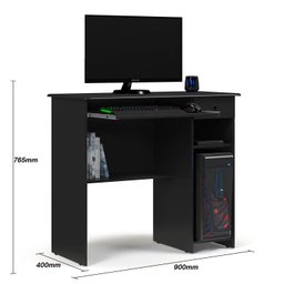 Mesa de Computador Viena Preto - 6