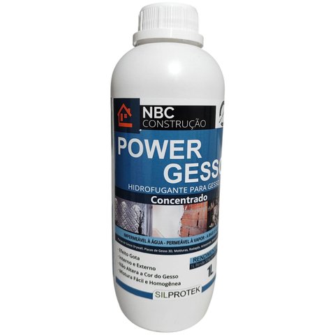 Hidrofugante Power Gesso Concentrado para Mistura na Massa