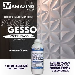Hidrofugante Power Gesso Concentrado para Misturar. - 2