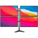 Ver imagem 4 de Suporte Articulado 4 Monitores com Base V48n Central Suportes