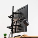 Ver imagem 2 de Suporte Articulado 4 Monitores com Base V48n Central Suportes