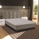 Ver imagem 2 de Cabeceira Cama Box Casal Kappesberg Cloud Linho Fendi 160cm