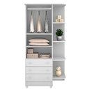 Ver imagem 4 de Guarda Roupa 825 + Berço Doce Sonho 1 + Cômoda Trocador 2523 Branco