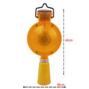 Ver imagem 3 de Sinalizador Solar Viário para Cone Automático Obra Luz Solar Sinalização Chuva Led Energia Solar Est