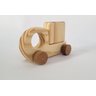 Caminhão de Madeira Maciça 1. Brinquedo Artesanal e Decoração. - 1