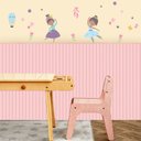 Ver imagem 2 de Papel de Parede Adesivo - Painel Ripado Adesivos Primeiro Quarto 2,60 de Altura Marrom Escuro