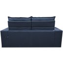 Ver imagem 6 de Sofá Retrátil e Reclinável 2,30m Essence Velusoft Azul Cama Inbox