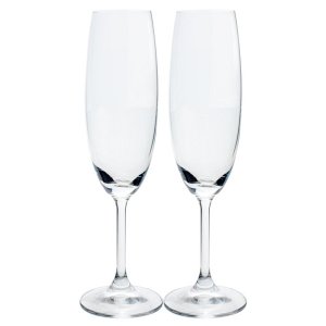 Jogo de 2 Taças para Champanhe em Cristal Ecológico 220ml A22,5cm