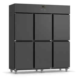 Mini Câmara Refrigerados Refrimate Preta 6 Portas 220v Mcr6pb - 1
