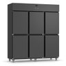 Mini Câmara Refrigerados Refrimate Preta 6 Portas 220v Mcr6pb - 1