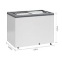 Ver imagem 2 de Freezer Conservador Horizontal Ghd-300/cz/220v 60hz