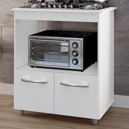 Balcao para Cooktop 4 Bocas Elisa Branco Mobbs - 5