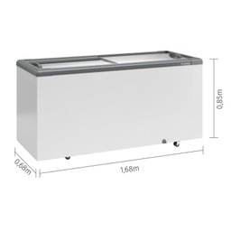 Freezer Horizontal Ghd-500/cz/127v 60hz - 2