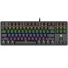 TECLADO USB GAMER MECANICO GK200 LED PRETO - 1
