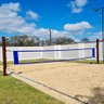 Rede Beach Tennis e Volei com banda lateral Zaka Azul 8,60m x 1m - 5