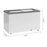 Freezer Horizontal Ghd-400/cz/127v 60hz - 2
