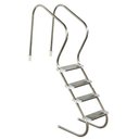 Ver imagem 1 de Escada para Piscina Confort 2 Polegadas 4 Degraus Inox Duplo - Sodramar